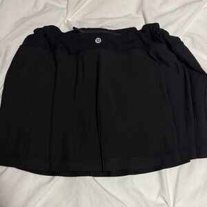 lululemon athletica Classic Black Mini Skirt